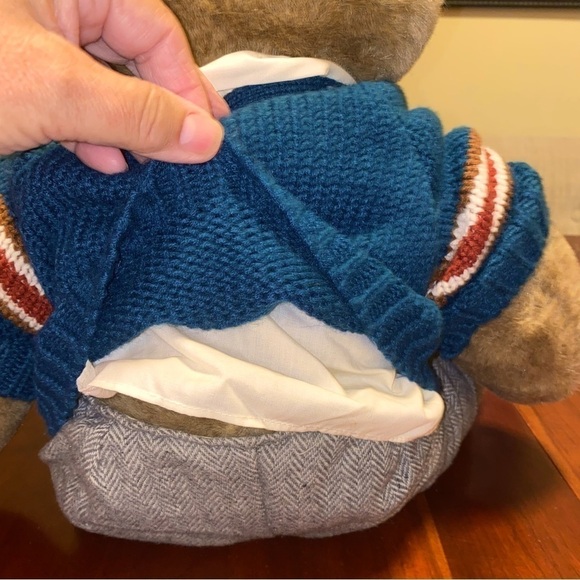 Vintage Rare 1984 Chosum “Best Friend” Bear with all Original Clothing - Picture 5 of 11